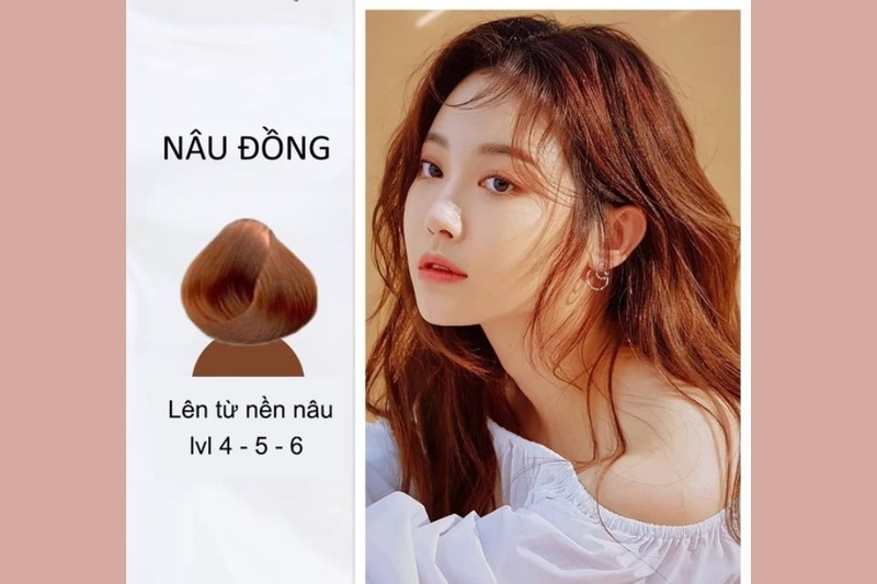 Tóc nâu đồng
