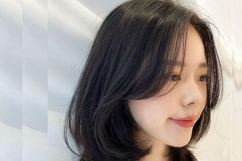 Kiểu tóc ngắn layer mái bay