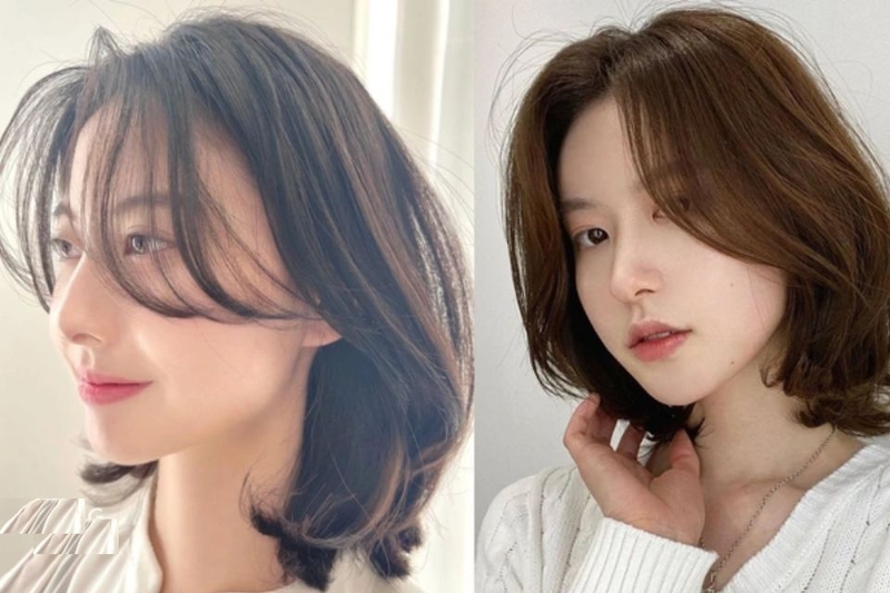 Kiểu tóc ngắn layer dài