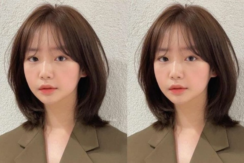 Kiểu tóc ngắn layer dành cho gương mặt tròn