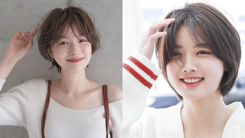 tóc tomboy mullet hình 1