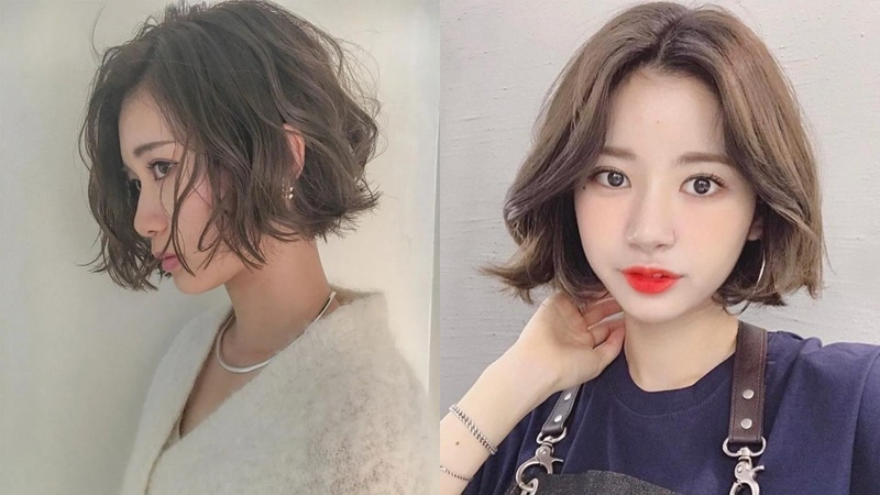 Tóc ngắn uốn bob phù hợp với những cô nàng cá tính