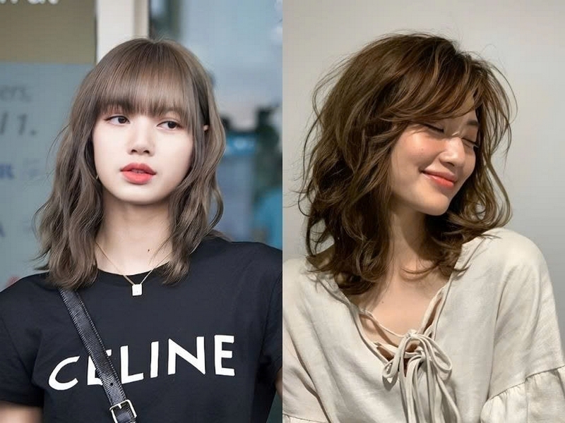 Tóc xoăn sóng lơi ngang vai ảnh 4