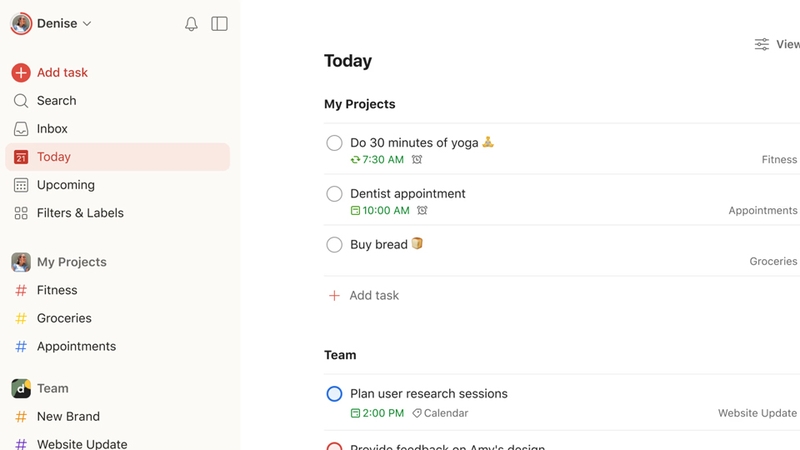 Todoist là một nền tảng nổi tiếng toàn cầu