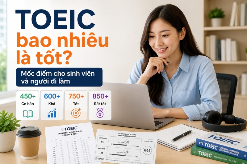 toeic bao nhiêu là tốt ảnh 3