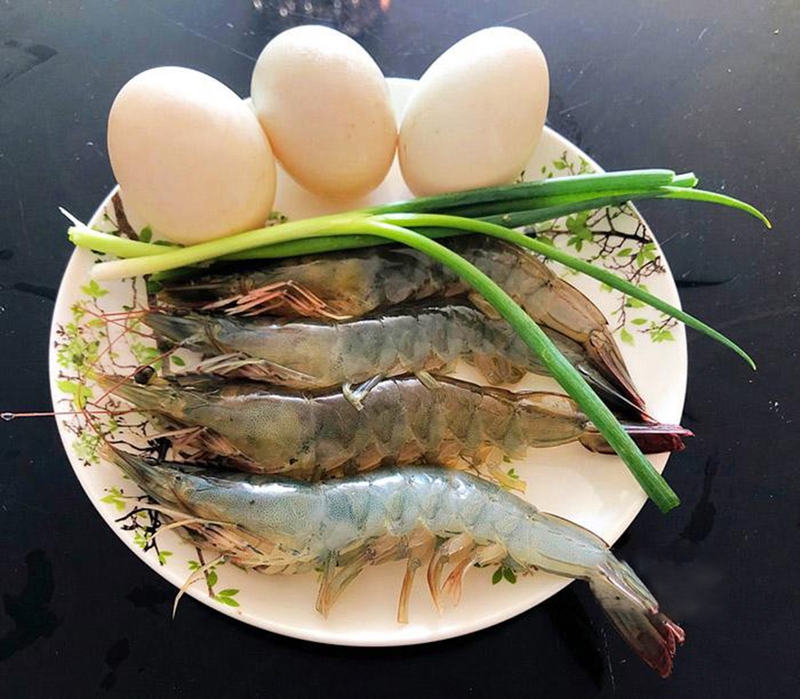 Tôm chiên trứng - 08