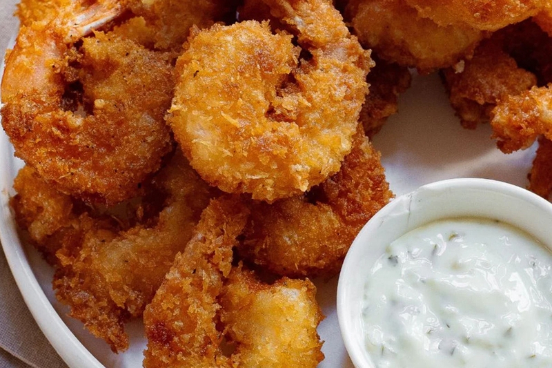 Tôm chiên xốp - 02