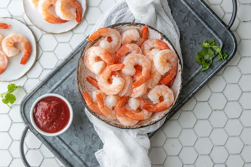 tôm hấp sả bia