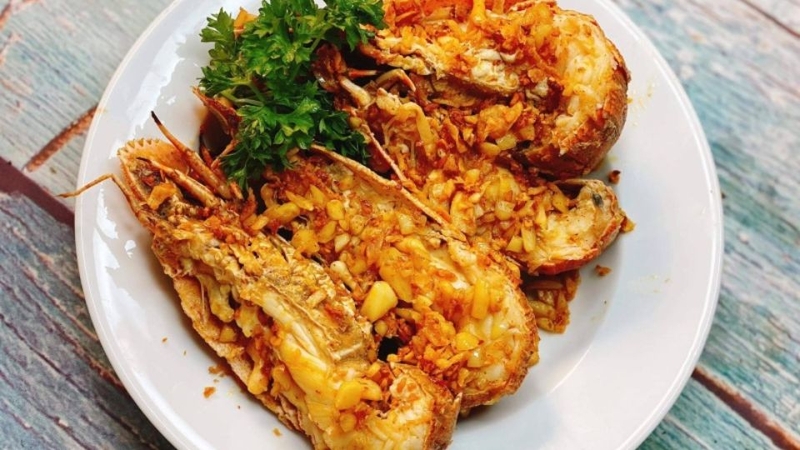 Lợi ích sức khỏe của món tôm mũ ni cháy tỏi