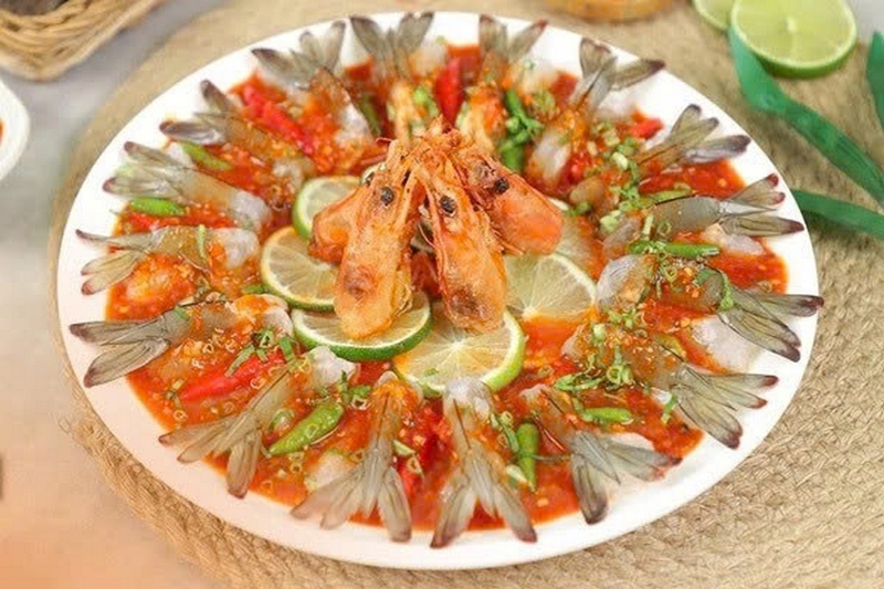 tôm tái chanh ảnh 1
