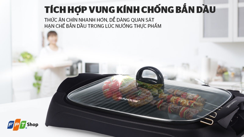 top bếp nướng điện sunhouse tốt nhất 2026 (ảnh 4)