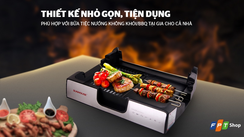 top bếp nướng điện sunhouse tốt nhất 2026 (ảnh 5)