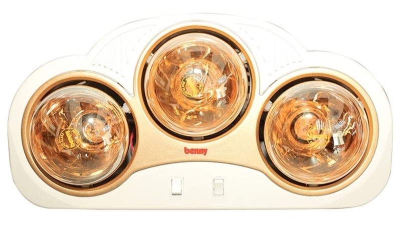 Đèn sưởi nhà tắm Benny 3 bóng BHT825W