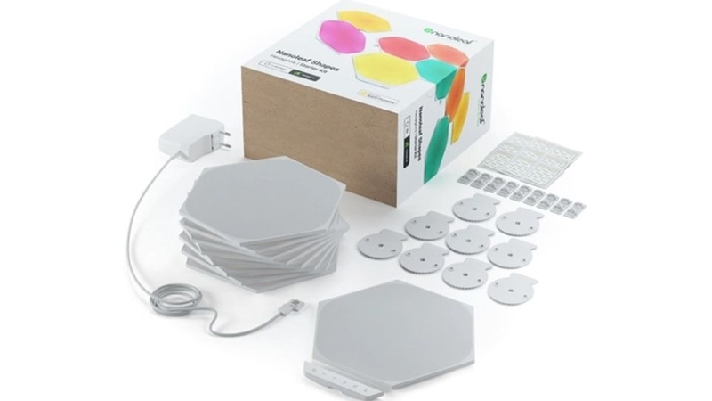 Đèn thông minh Nanoleaf Shapes Lục Giác 9 ô đèn (bộ khởi động)