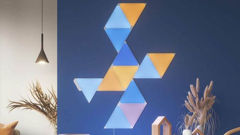 Đèn thông minh Nanoleaf Shapes Tam Giác Nhỏ 9 ô đèn (bộ khởi động)