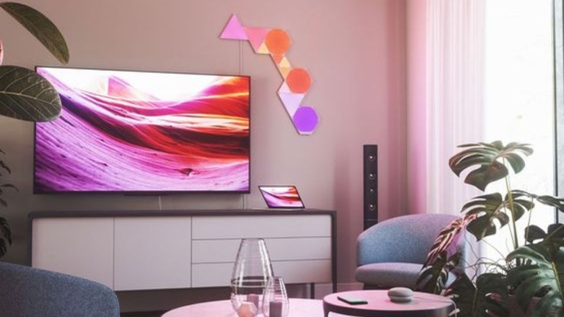 Đèn thông minh Nanoleaf Shapes Tam Giác Nhỏ 9 ô đèn