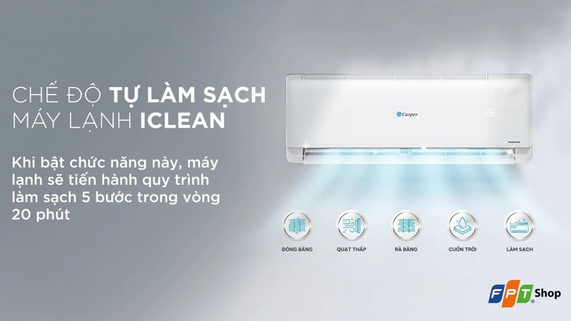 top điều hòa 1 chiều 9000btu inverter hình 2