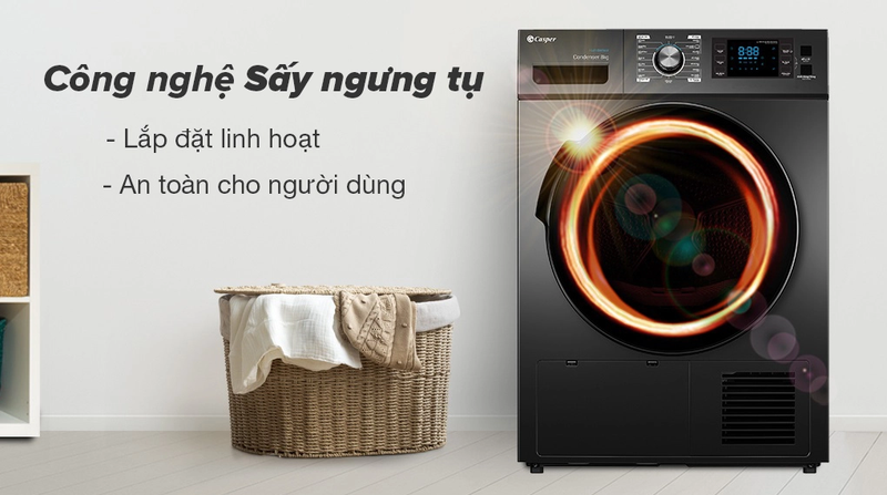 top đồ gia dụng thông minh trong gia đình - máy sấy