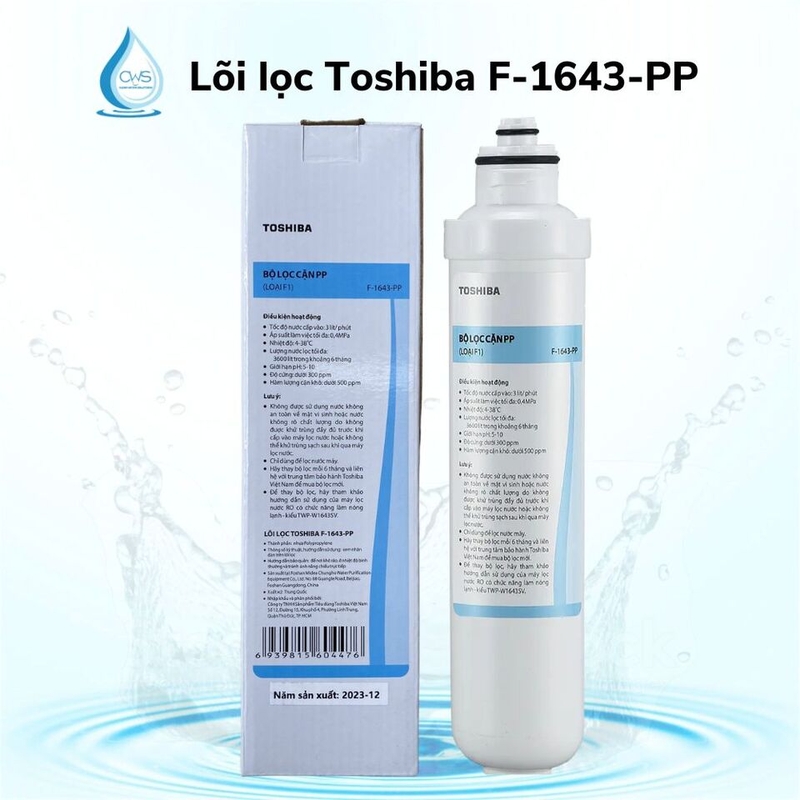 Top lõi lọc nước Nhật Bản chất lượng