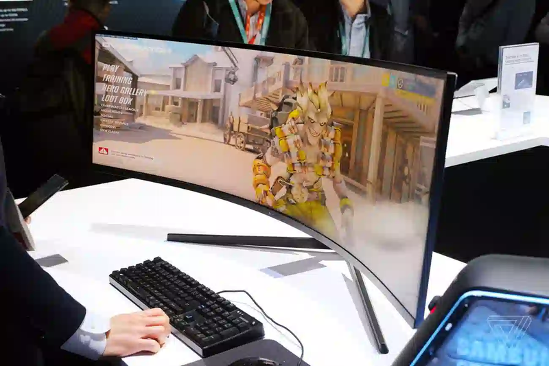 top màn hình cong chơi game - 2