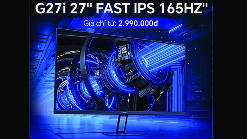 Xiaomi G27i EU sử dụng tấm nền IPS LCD kích thước 27 inch với độ phân giải Full HD