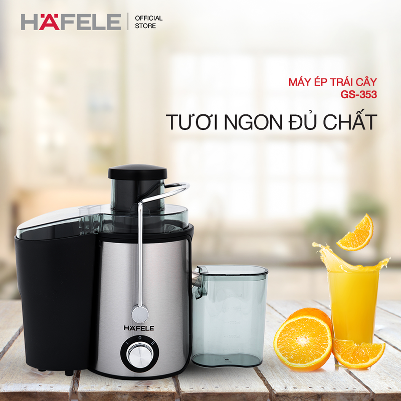 may ep trai cay hafele gs 353 535.43.086