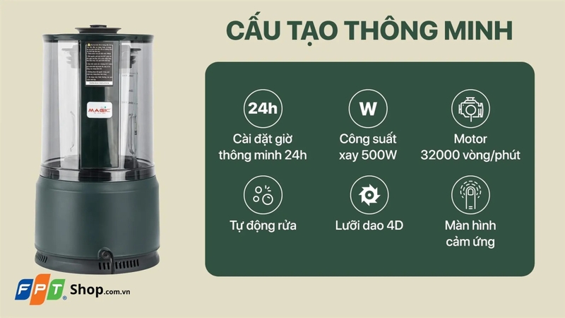 máy làm sữa hạt dưới 3 triệu 1