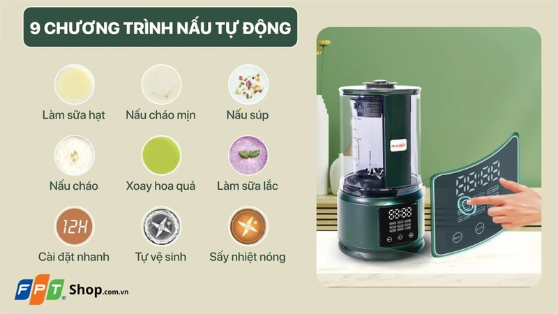 máy làm sữa hạt dưới 3 triệu 6