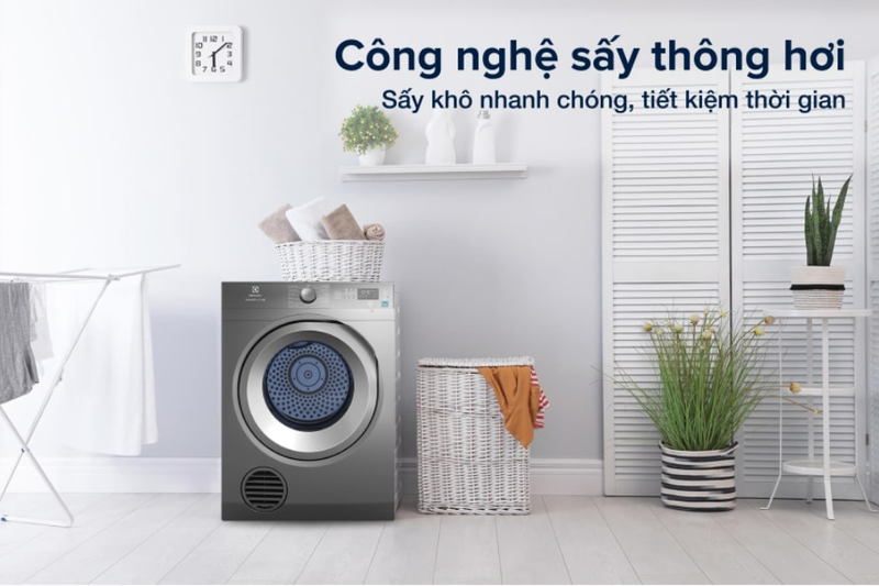 Máy sấy quần áo Electrolux UltimateCare EDS854N3SB