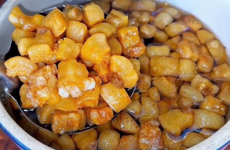 tóp mỡ chưng cà chua ảnh 4
