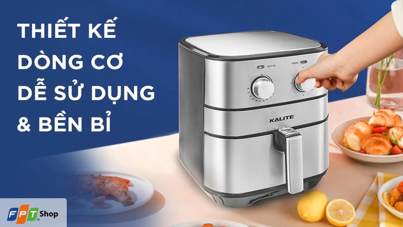 top nồi chi&ecirc;n kh&ocirc;ng dầu kalite tốt nhất 2026 h&igrave;nh 5