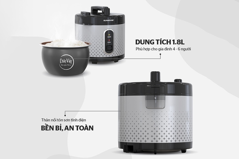 Top nồi cơm điện lòng niêu (hình 2)