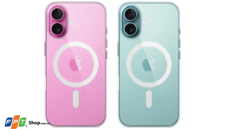 Ốp lưng iPhone 16 Clear Case with MagSafe