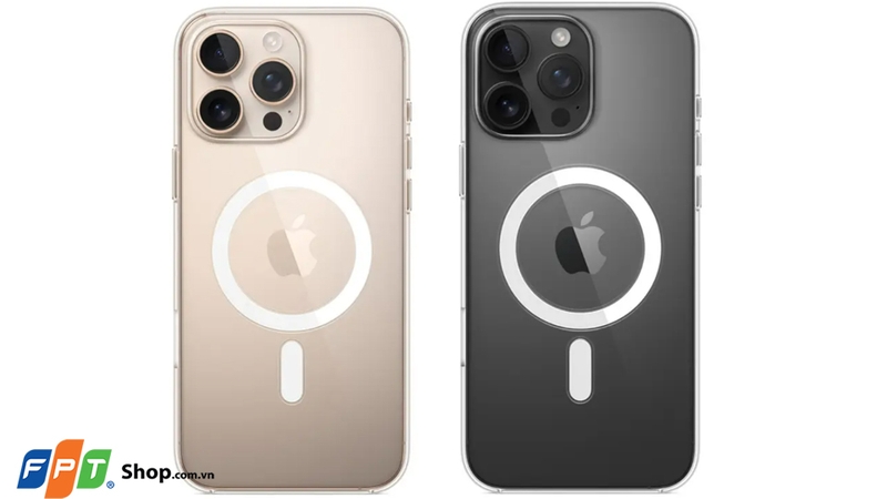 Ốp lưng iPhone 16 Pro Max Clear Case with Magsafe