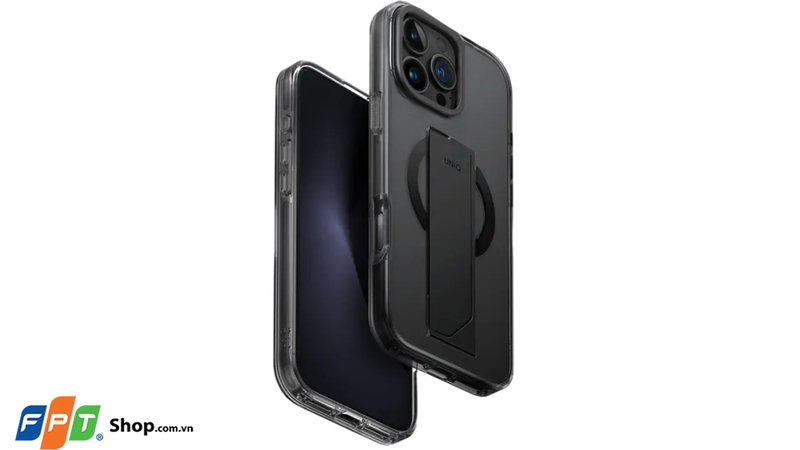 Ốp lưng Heldro Max Magclick UNIQ Vapour Smoke iPhone 16 Pro Max