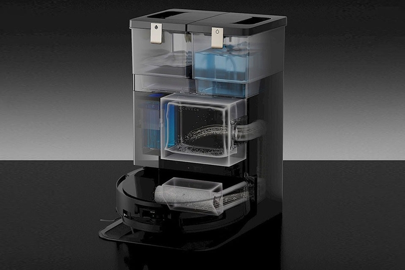 Top robot hút bụi lau nhà tự giặt giẻ lau (hình 7)