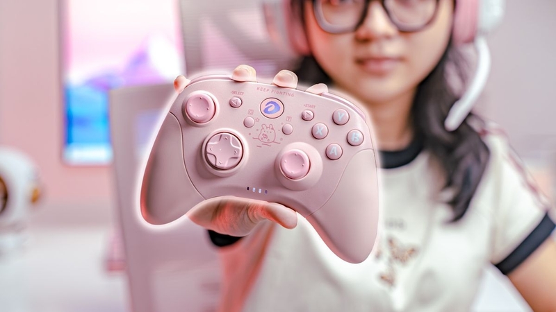 tay cam dareu h101x wireless pink