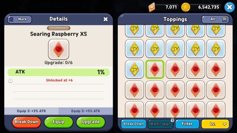 Những Cookie có chung nhiệm vụ thì nên dùng chung một loại Topping