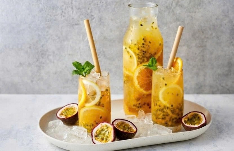 trà chanh dây kim quất ảnh 1