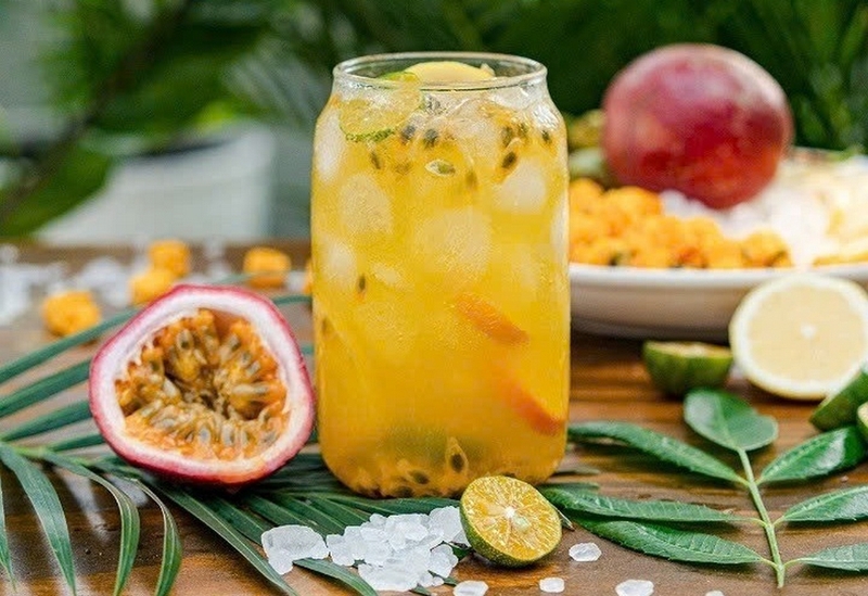 trà chanh dây kim quất ảnh 4