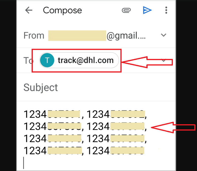 Tra cứu vận đơn DHL qua DHL Etrack