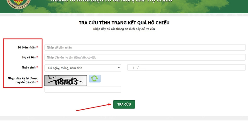 tra cứu hộ chiếu làm xong chưa (hình 9)