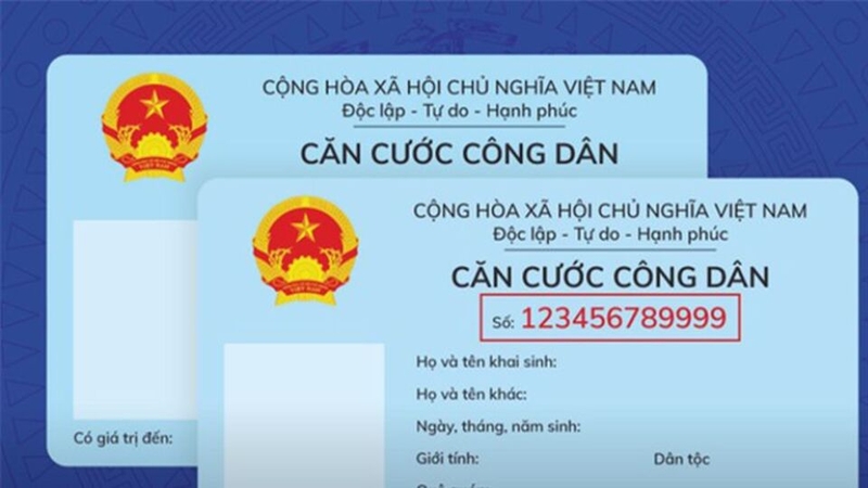 Mã định danh học sinh là dãy số trên CCCD
