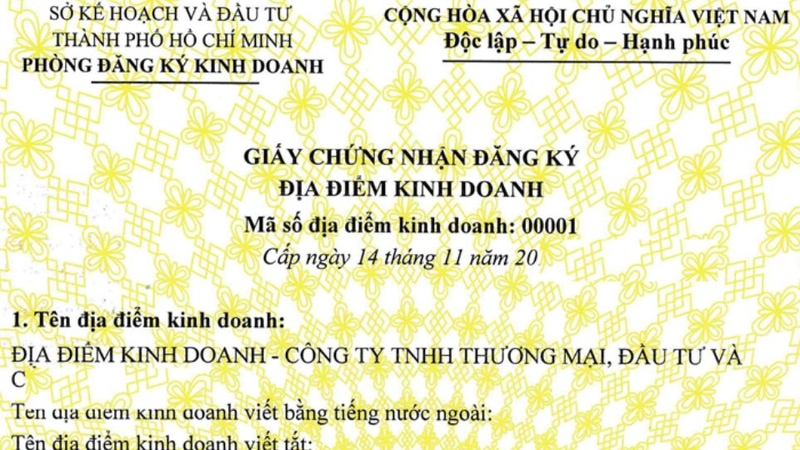 Khái niệm mã số thuế hộ kinh doanh