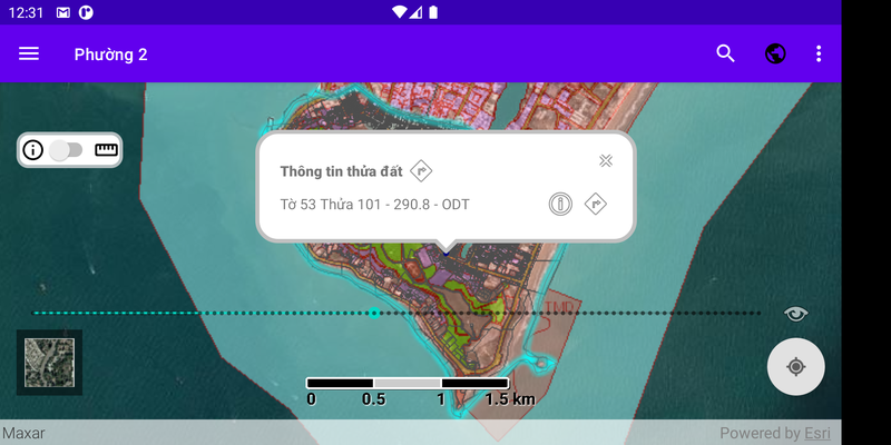 tra cuu thua dat online qua ung dung dien thoai
