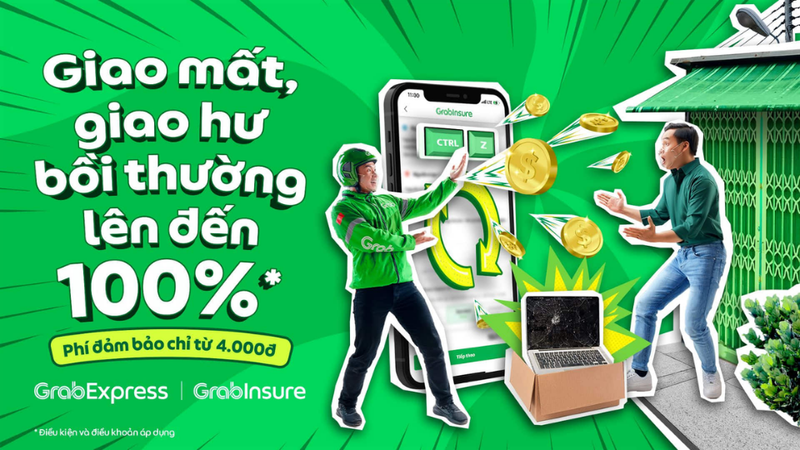 Các dịch vụ giao hàng của Grab Express
