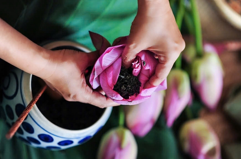 Trà sen xổi ảnh 4