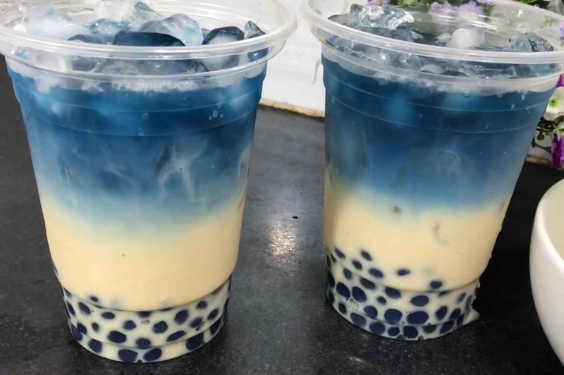 trà sữa hoa đậu biếc​ hình 12