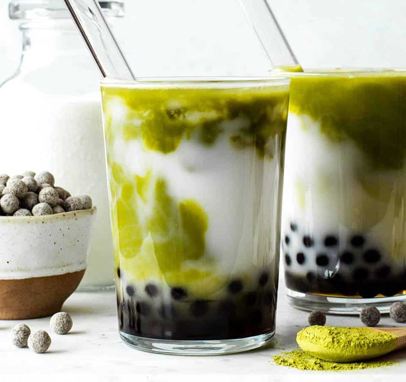 Trà sữa mật ong trà xanh - 08