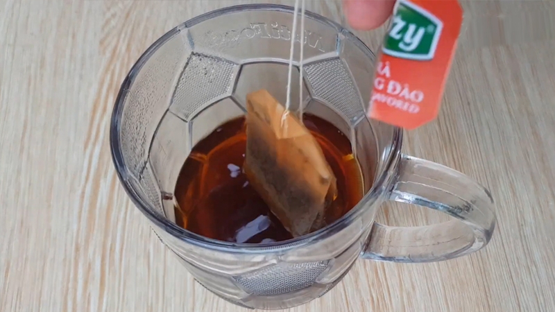 Cách làm trà thạch đào 3